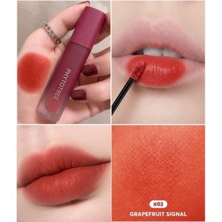 (Màu 01.02.03.04.05.06.07) Son Kem Lì Phytotree Twenty Four Hour Velvet Tint 5.5g siêu lì,không lộ vân môi
