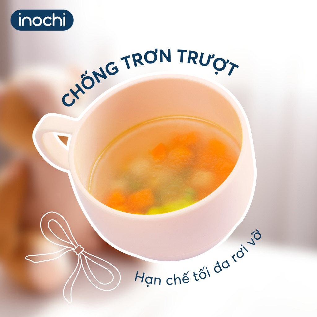 Cốc uống nước chịu nhiệt Amori Inochi cao cấp, dễ thương, nhựa nguyên sinh, Ag+ kháng khuẩn