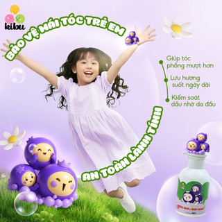 Sữa Tắm Gội Trẻ Em 2in1 Kibu VIỆT QUẤT - Bảo Vệ Tóc Mềm Mượt & Dịu Nhẹ Cho Da Nhạy Cảm - 300ml