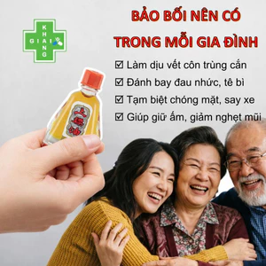 Dầu ông già Thái Lan nước vàng Siang Pure Oil bảo bối của mọi gia đình