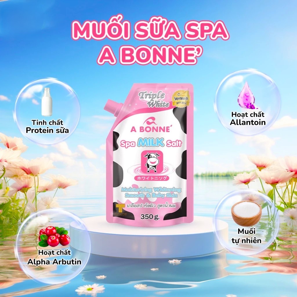 [Chính Hãng] Muối Tắm 350g Thái Lan - 1 Bịch