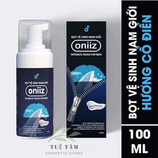 Bọt Vệ Sinh Nam Giới Oniiz classic và perfume Dung Dịch Vệ Sinh Tạo Bọt 100ml