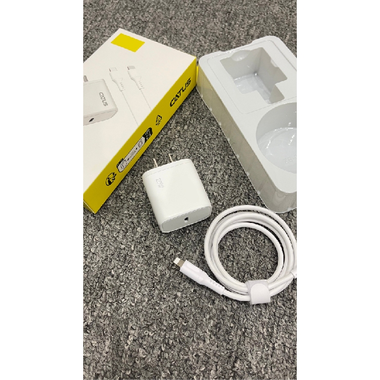 COMBO SẠC NHANH CATUS HF2-L CÔNG XUẤT 20W CHÍNH HÃNG BẢO HÀNH 12 THÁNG