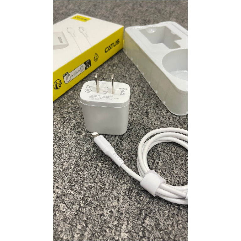 COMBO SẠC NHANH CATUS HF2-L CÔNG XUẤT 20W CHÍNH HÃNG BẢO HÀNH 12 THÁNG