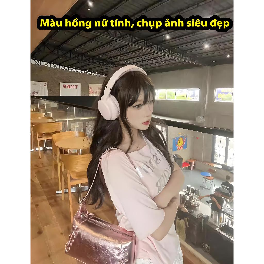 Tai Nghe Bluetooth Chụp Tai Không Dây｜Có Dây AUX｜Chống Ồn｜Pin Lâu｜Học Tập, Giải Trí
