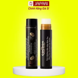 Son Dưỡng Môi Dầu Dừa Bến Tre Cocoon, Ben Tre Coconut Lip Balm 5g- Japari
