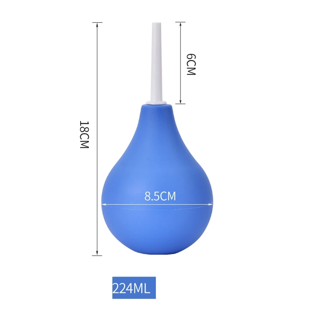 Dụng cụ thụt rửa hậu môn 224 ml, bình xịt rửa vệ sinh âm đạo, dụng cụ vệ sinh hậu môn vòi nhỏ