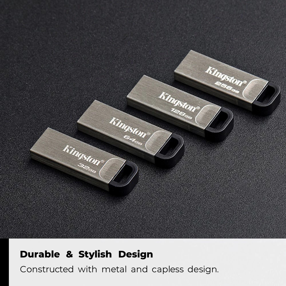 Kingston USB 3.2 DTKN Ổ đĩa flash 64GB/128GB/256GB/512GB/1TB, Bảo hành 5 năm chính hãng.
