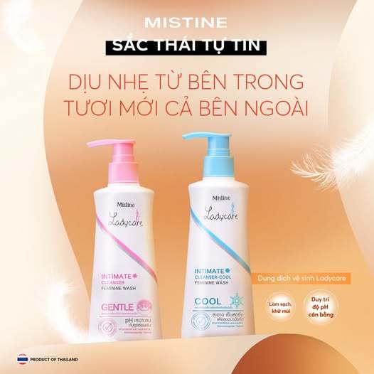 (Chính Hãng) Dung Dịch Vệ Sinh Mistine Lady Care Thái 200ml - 1 Chai