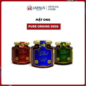 Mật Ong Pure Origins 250g (Leatherwood / Macadamia / Wild Raw)