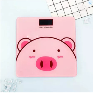 Cân điện tử hình heo (sài pin), Cân Điện Tử Sức Khỏe Hình Chú Heo Xinh Xắn Dành Cho Gia Đình - Tiện Lợi - Chính Xác