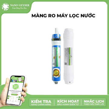 Màng RO, Lõi lọc nước số 4 máy RO, Dùng cho các dòng máy lọc nước RO, Kangaroo, Karofi, Aqua