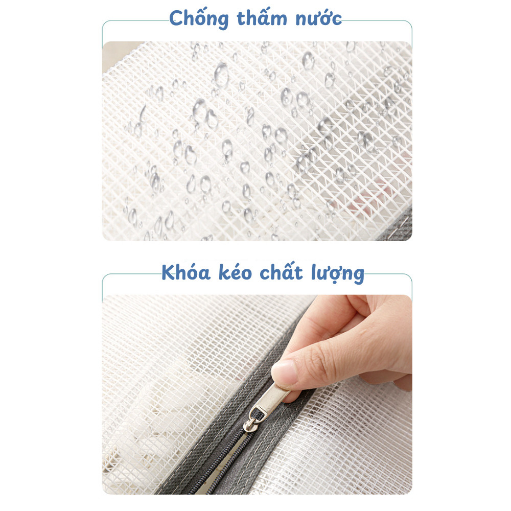 Túi Đựng Giày Boots PVC Trong Suốt – Túi Đựng Bốt Cao Bốt Thấp Chống Bụi Chống Ẩm, Giữ Form Giày Gọn Gàng TitiHome