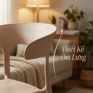 Ghế Ăn Nhựa Có Thể Xếp Chồng Lên Nhau Dễ Dàng Vệ Sinh, Thích Hợp Cho Nhà Hàng, Sân Bãi.