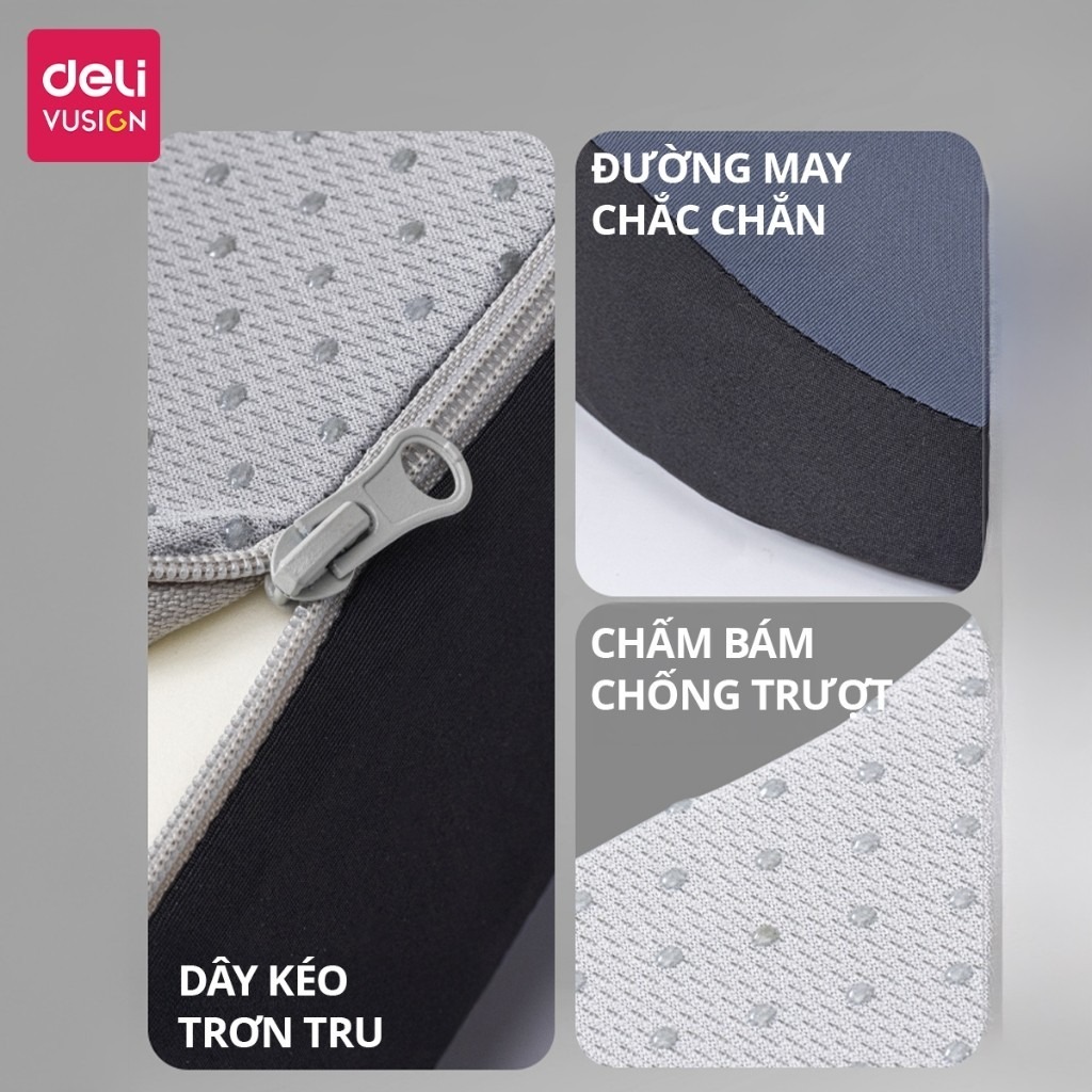 Đệm Ngồi Deli Nhiều Mẫu Cao Su Non Siêu Êm Gối Lót Ghế Văn Phòng Chống Trĩ Giảm Đau Lưng Ê Mông | BigBuy360 - bigbuy360.vn