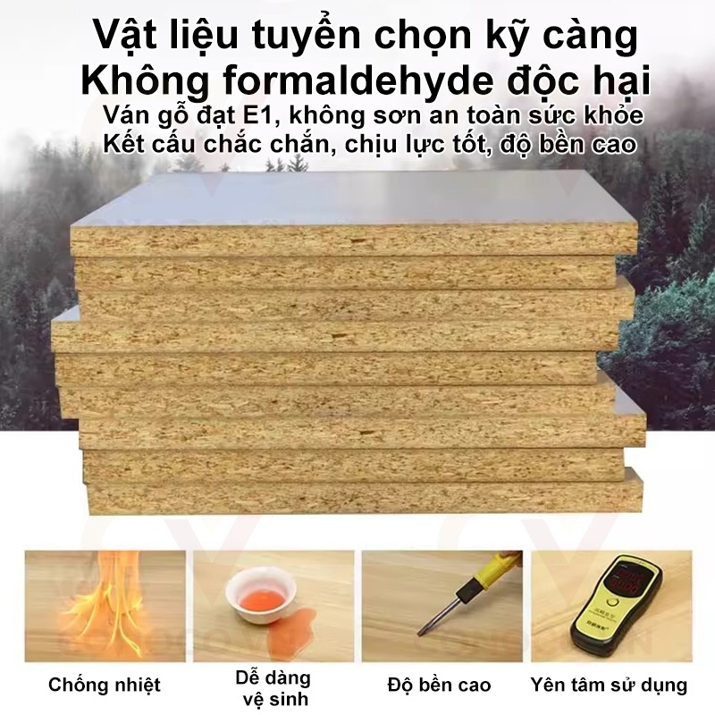 CONOCO Tủ lưu trữ đa năng có cánh 60-180cm, gỗ chuẩn E1 chống ẩm mốc, kệ tivi/tủ giày