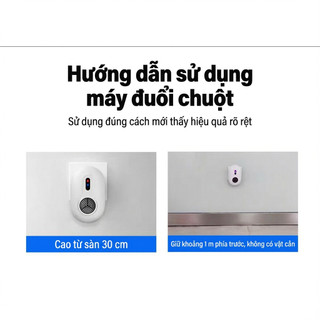 🐭 DÙNG NGAY – NHÀ AN TOÀN KHÔNG CHUỘT 🐭BAO Máy đuổi côn trùng Thiết bị đuổi côn trùng Máy đuổi chuột
