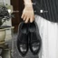 Giày công sở Oxford không dây Black LEMANS OF02.2 Da bò _Đế độc quyền Lemans _Tăng cao 4cm BH 24T