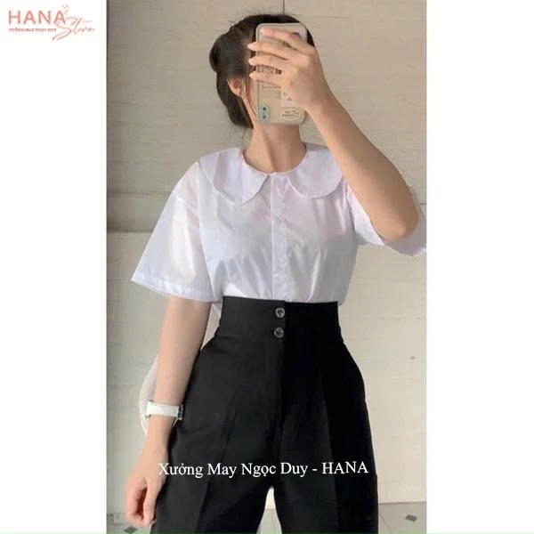 Quần Tây Baggy Nữ Cạp Cao 2Khuy Đi Học đi làm Có Đai Lưng Cao Màu Đen màu xanh than Dáng Dài