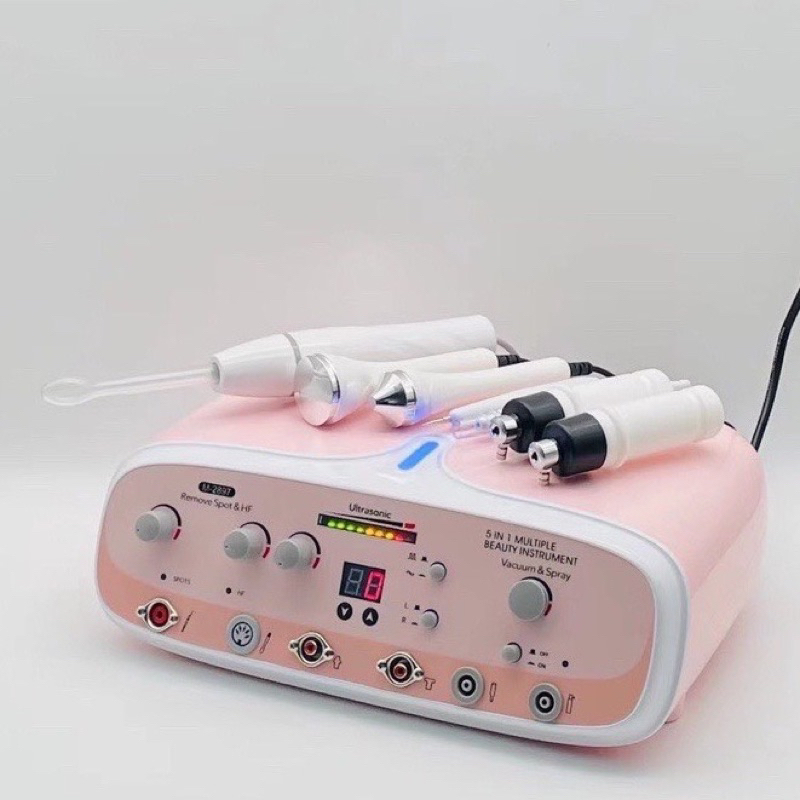 Máy 5in1, Máy Chăm Sóc Da 5in1, Thiết Bị Chăm Sóc Da, Mẫu Mới Nhất Chuyên Dùng Trong Spa Thẩm Mỹ Viện