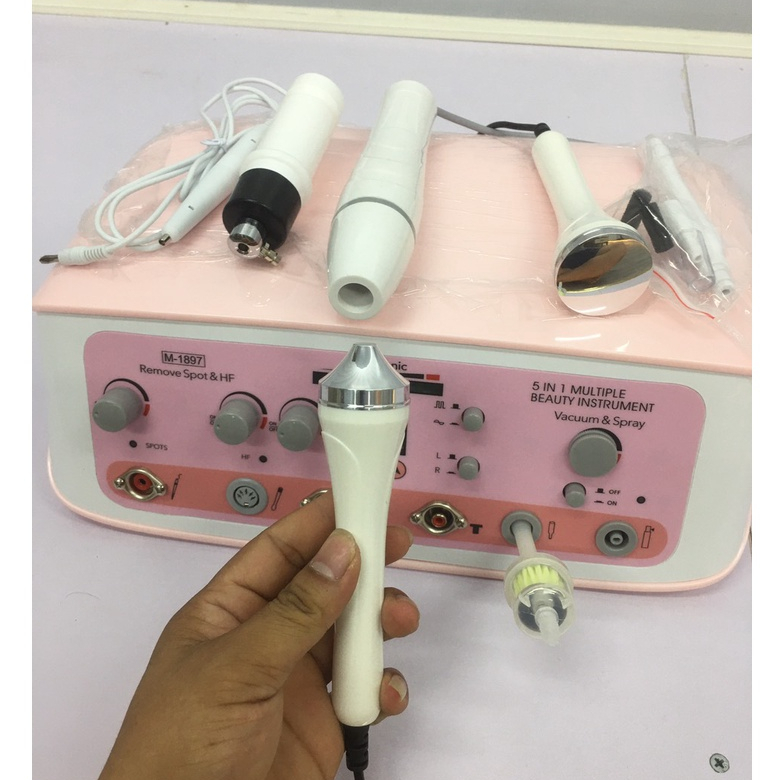 Máy 5in1, Máy Chăm Sóc Da 5in1, Thiết Bị Chăm Sóc Da, Mẫu Mới Nhất Chuyên Dùng Trong Spa Thẩm Mỹ Viện