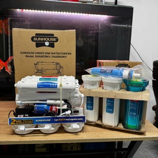 [Có VAT] Máy lọc nước RO Inverter gầm bếp Sunhouse SHA8878KV - BH 1 năm