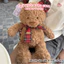 Gấu bông Teddy thắt nơ caro đỏ dễ thương – Gấu bông cao cấp mềm mịn quà tặng