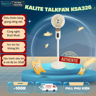 Quạt thông minh điều khiển giọng nói Kalite TalkFan KSA326