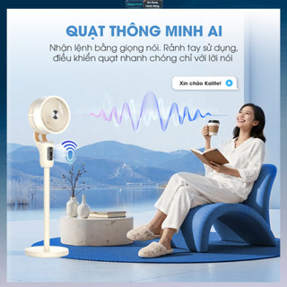 Quạt thông minh điều khiển giọng nói Kalite TalkFan KSA326