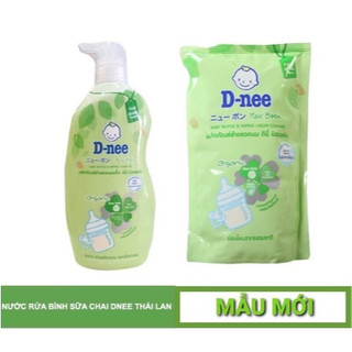 Nước rữa bình sữa Dnee - Thái Lan (Dạng chai & túi)