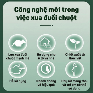 🐭 1000 NĂM KHÔNG CÒN CHUỘT 🐭 Hộp gel đuổi chuột  Hộp đuổi chuột