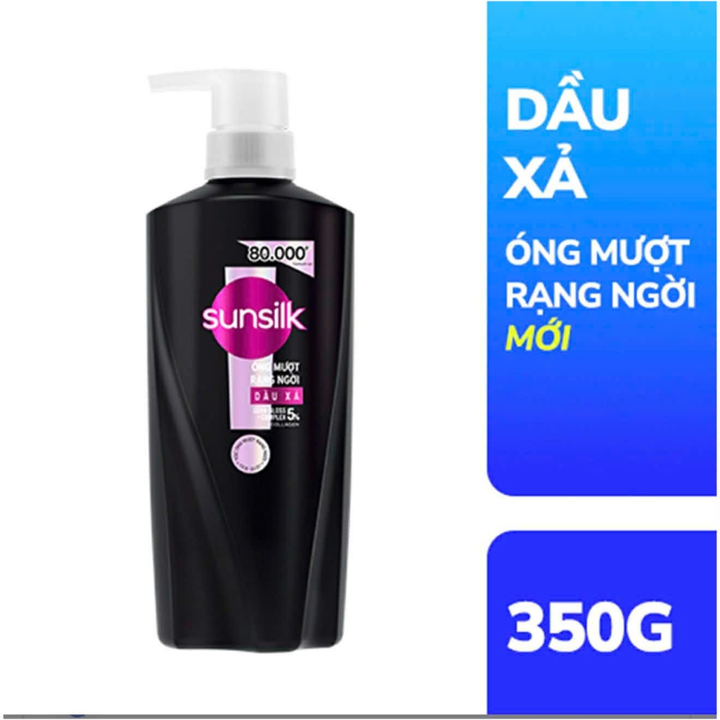 Dầu xả Sunsilk Mềm Mượt Diệu Kỳ và Óng Mượt Rạng Ngời 600G