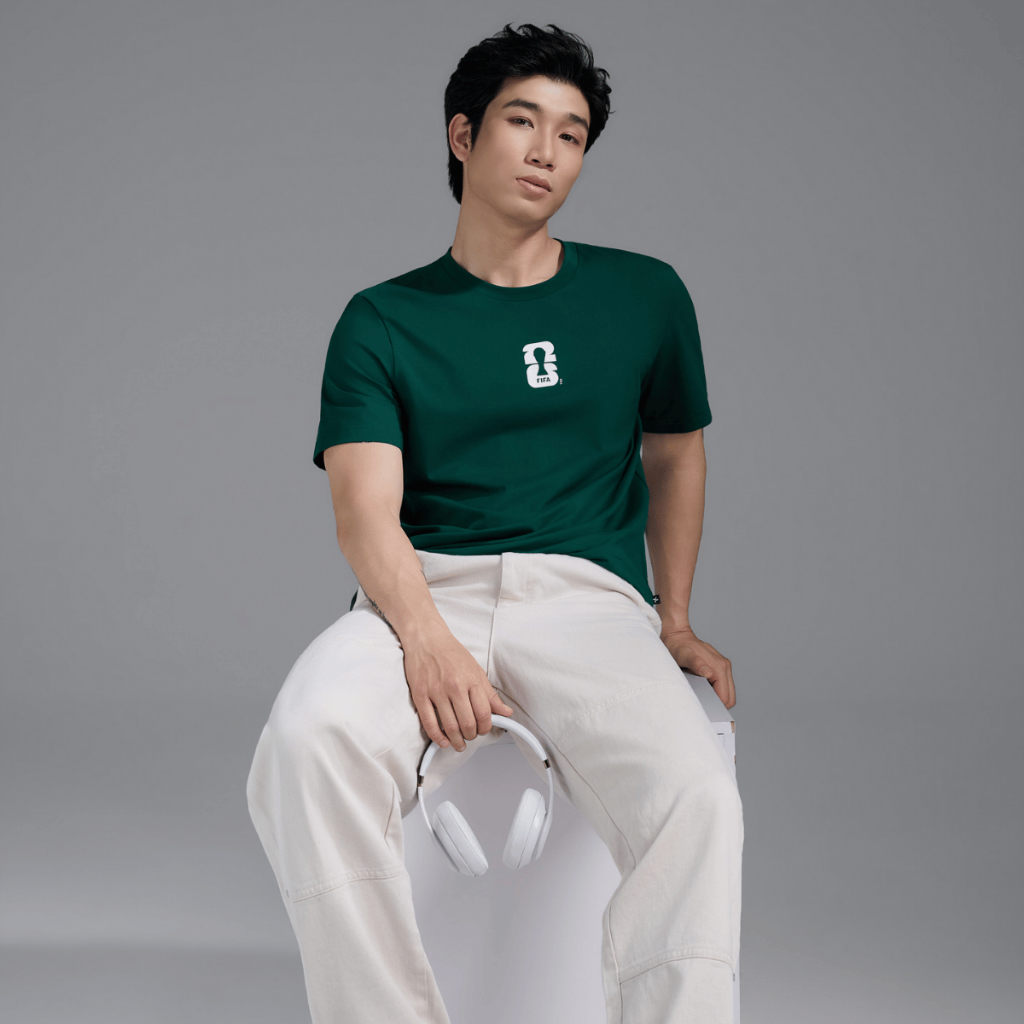 [MUA ÁO TẶNG KHĂN]Áo thun Tshirt nam nữ Cotton Compact World Cup Net Emblem