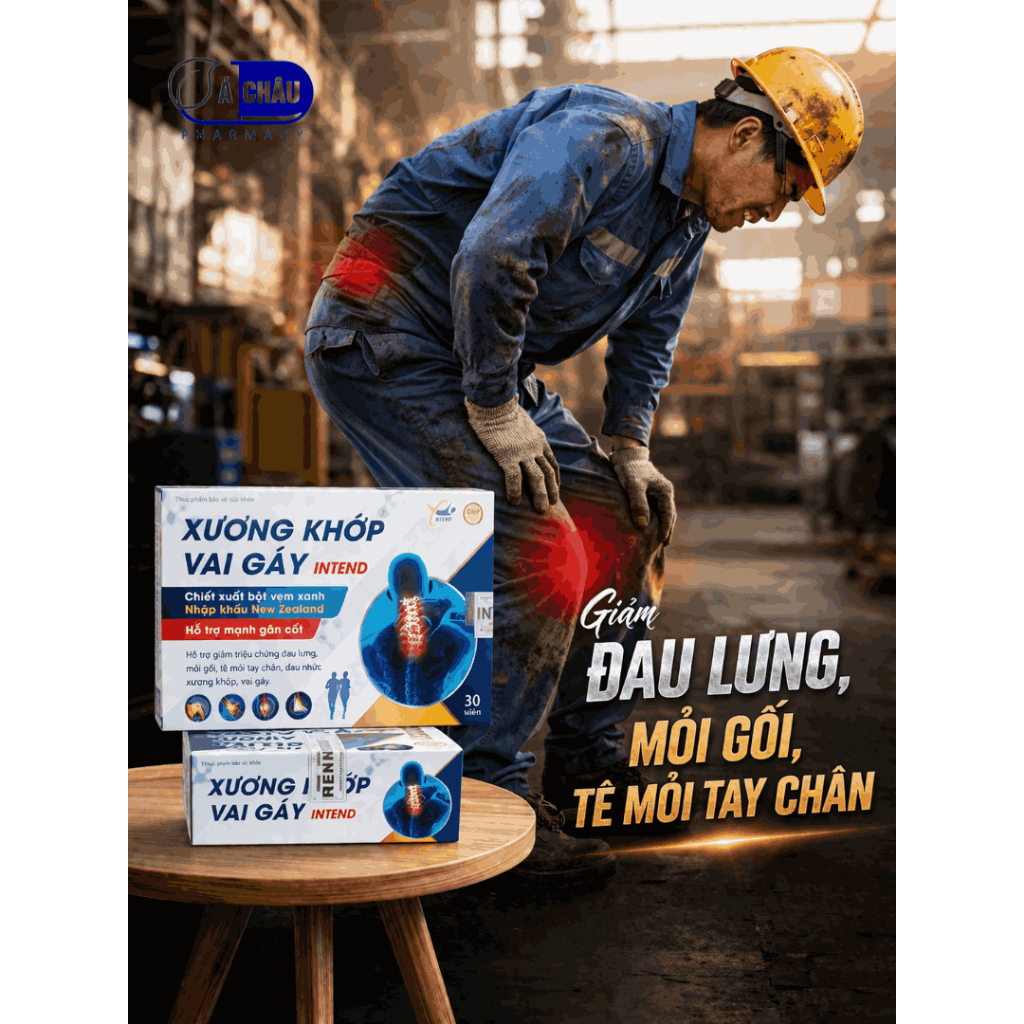 Viên Xương Khớp, Vai Gáy. Chuyên Hỗ Trợ Đau Vai Gáy, Đau Xương Khớp, Tê Mỏi Tay Chân, Đau Lưng, Mỏi Gối