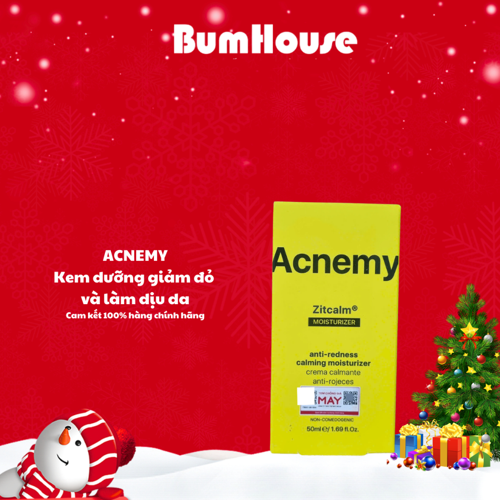 [HÀNG CTY] Kem Giảm Đỏ Làm Dịu Da ACNEMY CALMING MOISTURIZER dưỡng ẩm, làm dịu da 50ml