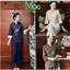 Set đồ lam, set đi chùa áo cổ V thêu hoa đẹp Vải Ruby nút bọc tay lửng phối kèm quần dài có túi