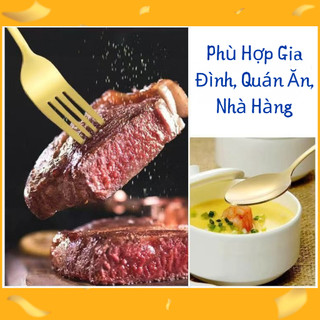 [MUA 10 TẶNG 10] Thìa dĩa inox cao cấp – dùng cho ăn uống hằng ngày, tiếp khách, nhà hàng, an toàn và tiện lợi