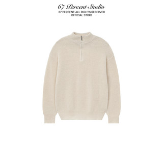 Áo Len Tay Dài Cổ Đứng Half Zip 67PERCENT/67% - HALF ZIP SWEATER
