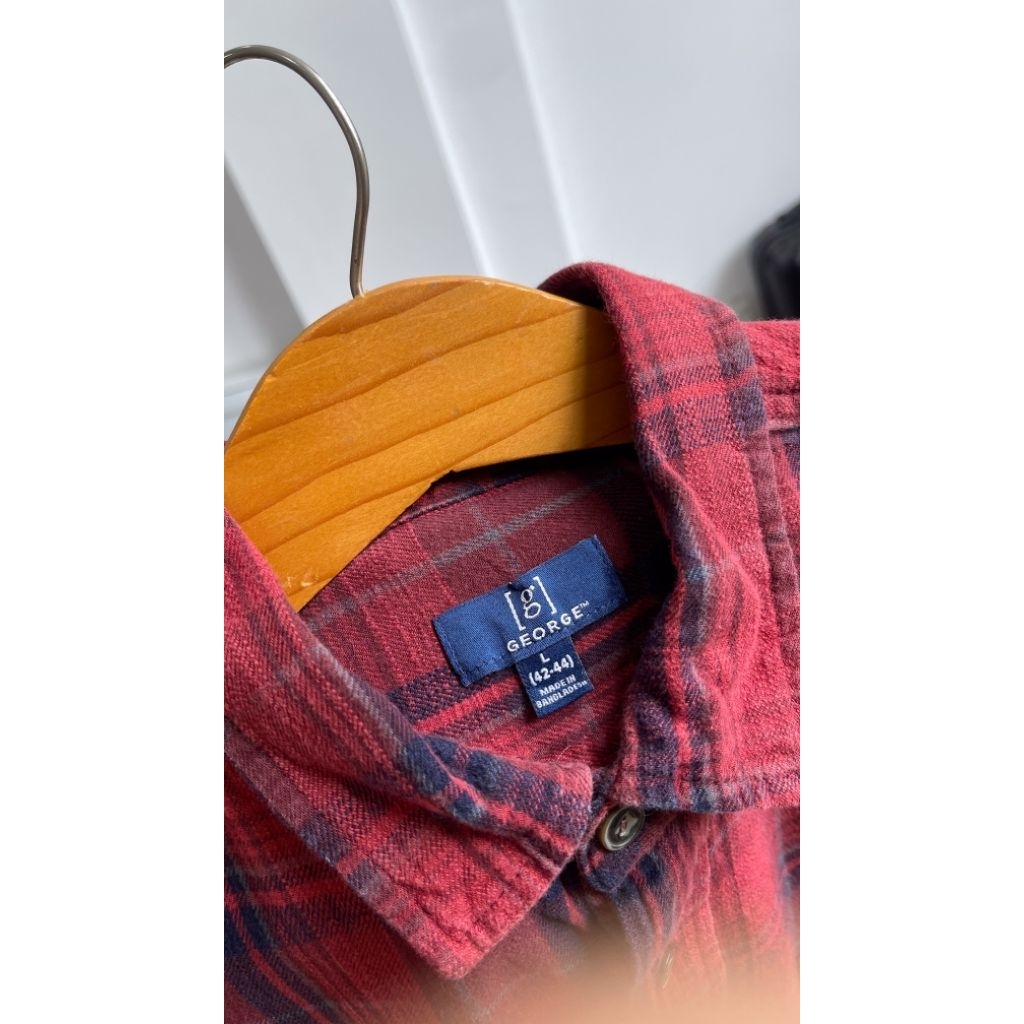 sơ mi flannel cao cấp - trên 70kg