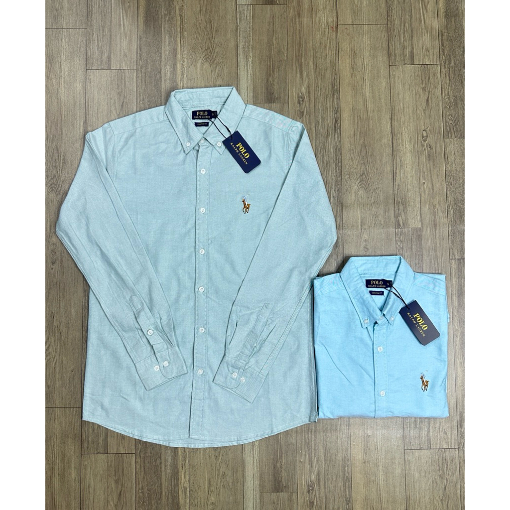 Áo Sơ Mi Nam Oxford - Chất Vải Dày Dặn, Kháng Khuẩn, Chống Nhăn - Hàng Xuất Dư Xịn