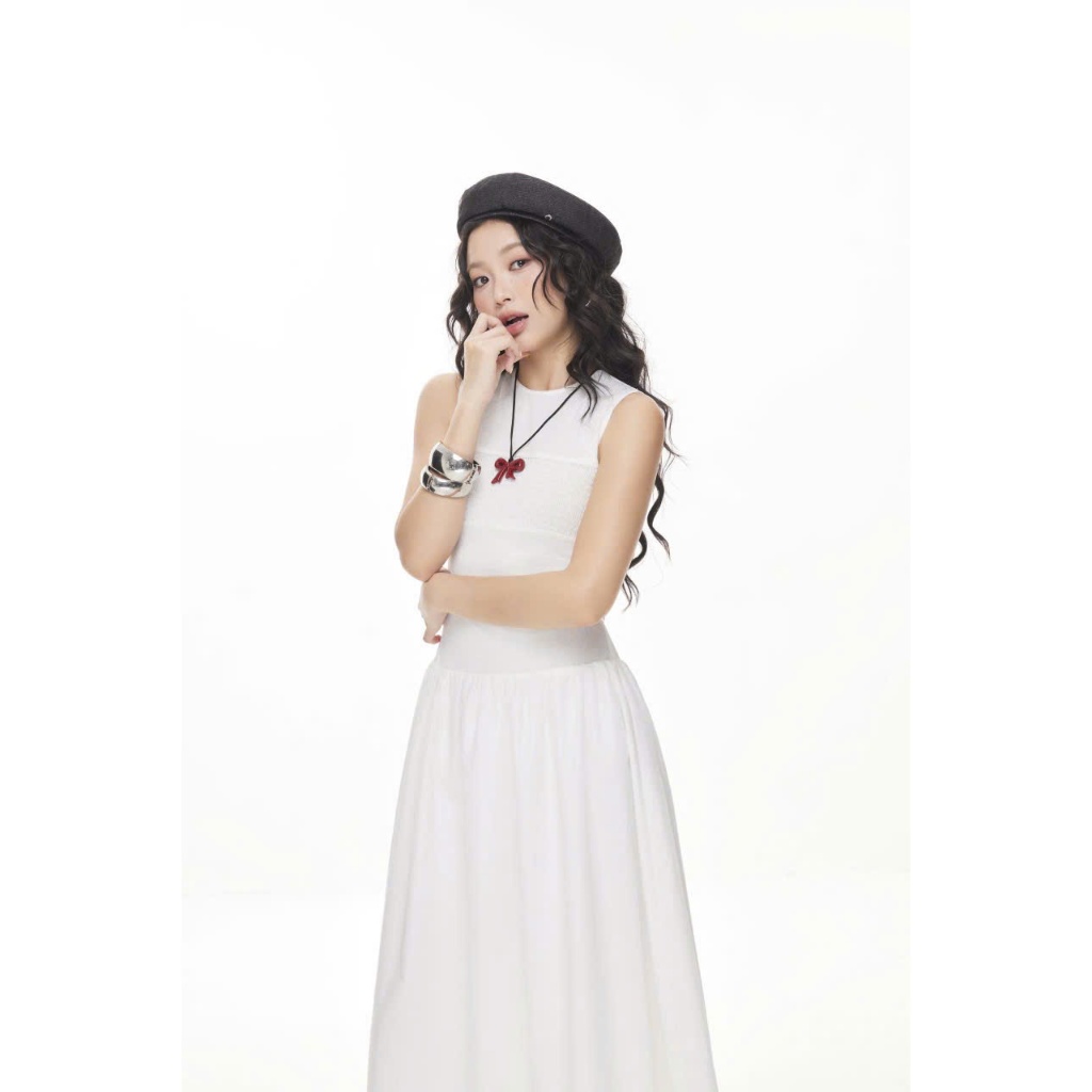 Đầm Nữ BOREYS DRESS Form Dài Sát Nách Cá Tính SECODEE