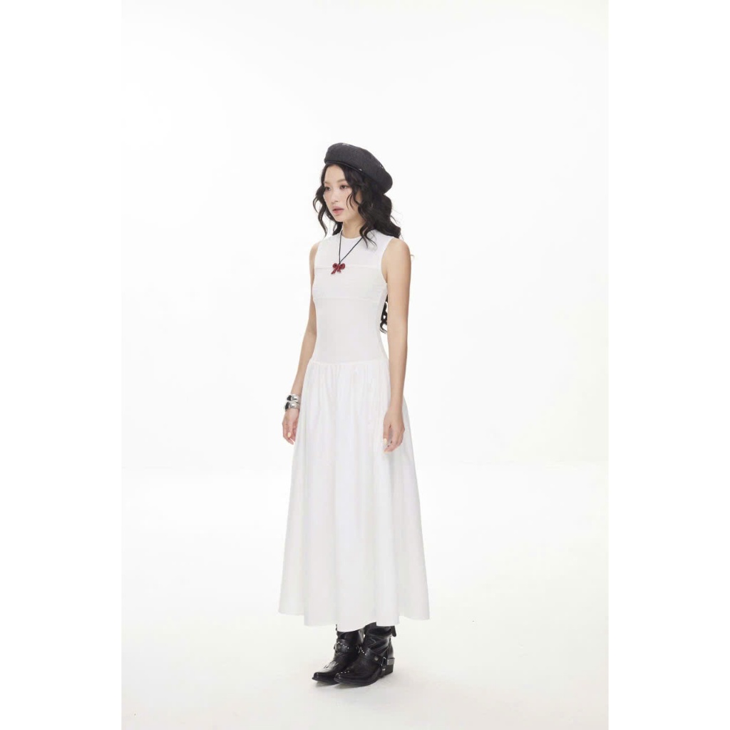 Đầm Nữ BOREYS DRESS Form Dài Sát Nách Cá Tính SECODEE