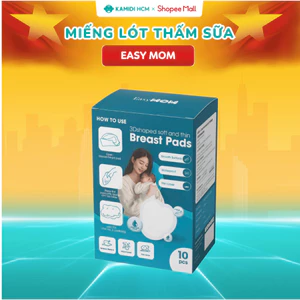 Miếng Lót Thấm Sữa Easy MOM - Hộp 10/50 Miếng