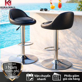 Ghế nâng bar màu đen chống thấm nước dễ dàng vệ sinh phù hợp sử dụng trong nhiều hoàn cảnh