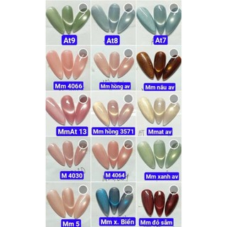 50ml,100ml mắt mèo ánh trăng ánh vàng,at13, xanh biển, đỏ sẫm -THẢO NGUYÊN PK NAIL MI chuyên cho nailbox