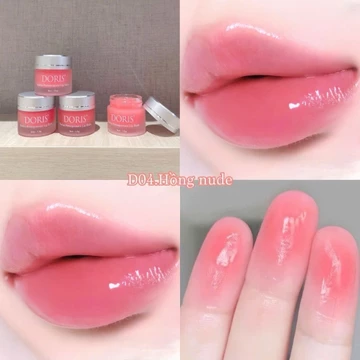 Son dưỡng ẩm môi BeAna màu hồng nude, ủ môi giúp làm hồng môi, giúp môi căng bóng