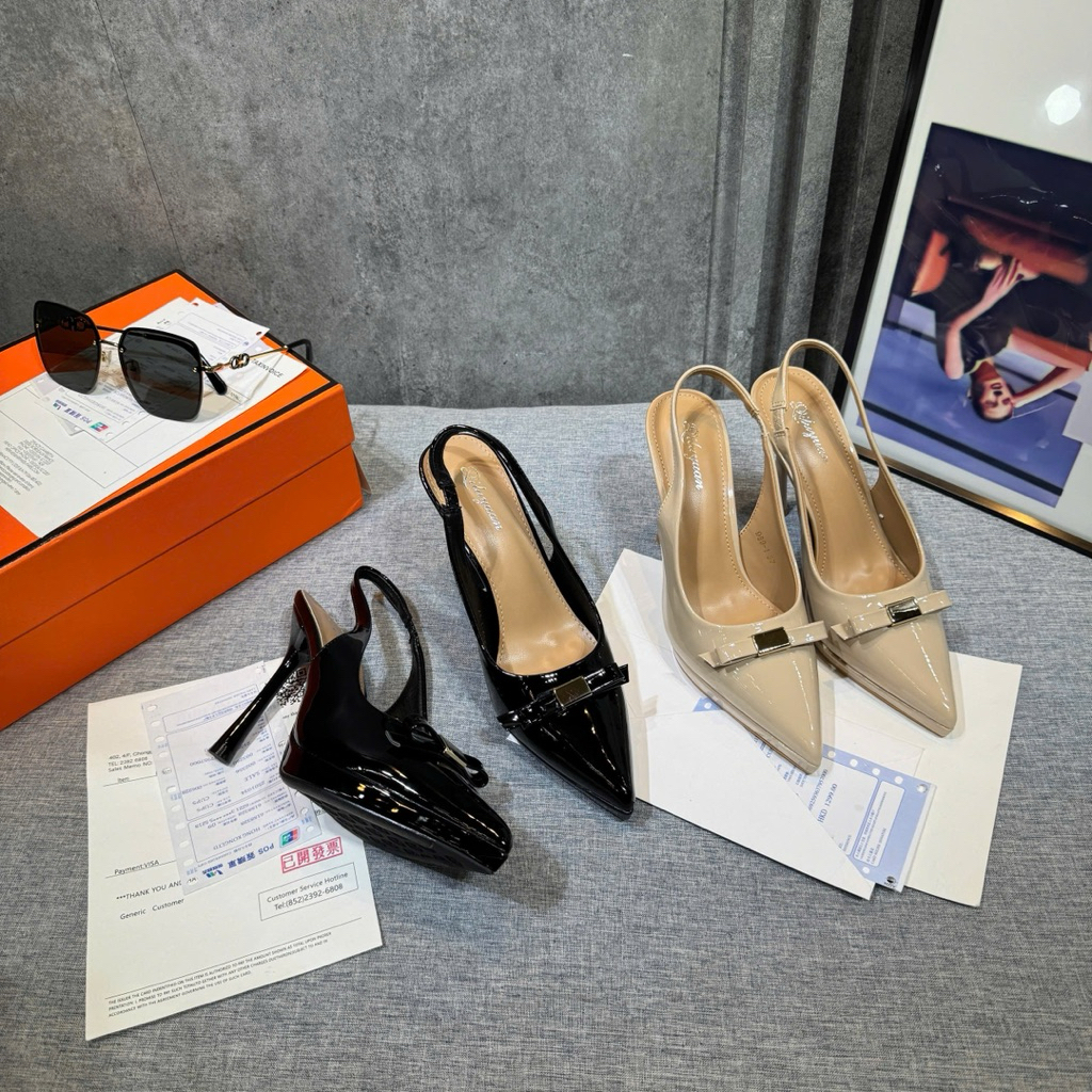 👠🕶️🎒👜…giày quai  gót đúp nâng đế