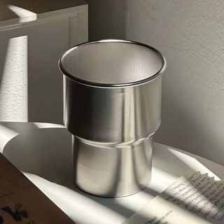 Ly có nhấn inox 304 Cốc uống bia 1 lớp Chubby Chef kiểu dáng đơn giản sang trọng an toàn cho sức khỏe 300ml