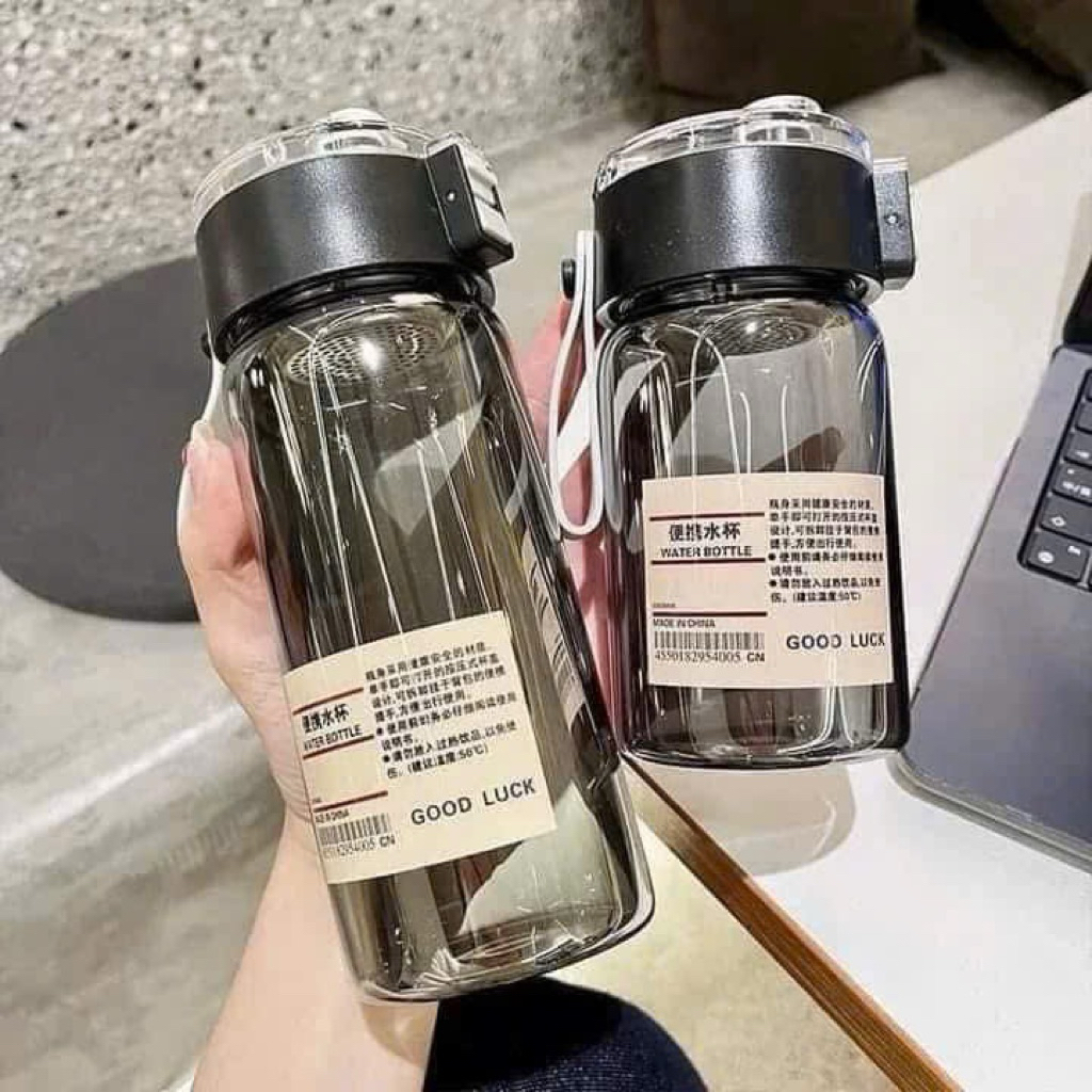 🔥 COMBO 3 BÌNH NƯỚC MUJI XUẤT NHẬT - TONE ĐEN HUYỀN BÍ(300ml - 550ml - 800ml)