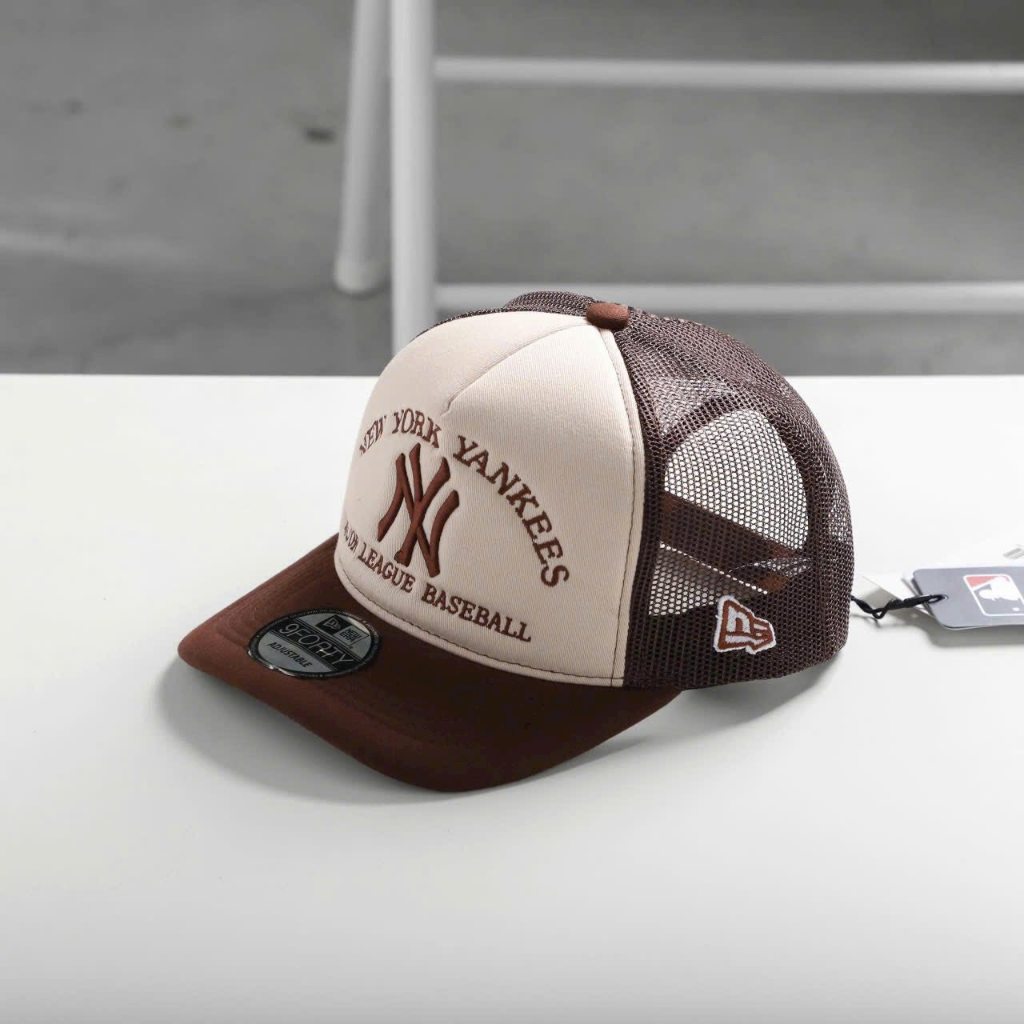 (NEW) Mũ lưỡi trai, nón kết NY MLB vải jeans phối lưới đẹp Form chuẩn (Ảnh thật)